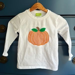 Classic Whimsy Gingham Pumpkin Long Sleeve Shirt